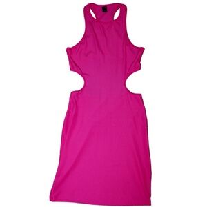 SHEIN Small Pink Cutout Dress
